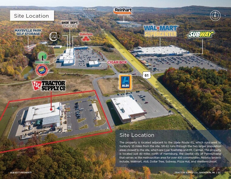 More Photos Of 9275 PA-61, Shamokin General Retail For Sale
