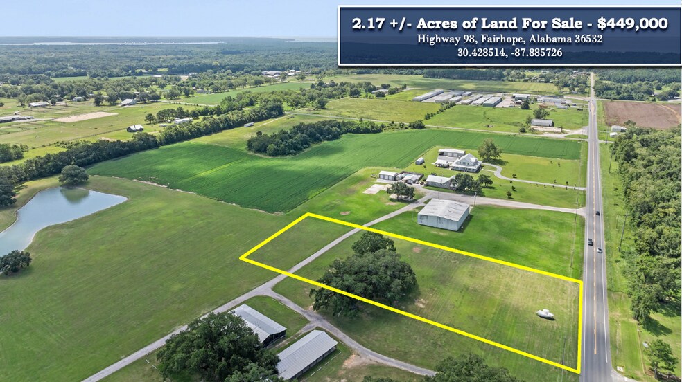 Primary Photo Of 13991 Greeno Road, Fairhope Land For Sale