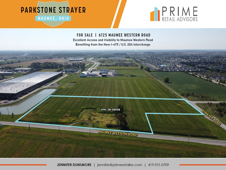 Primary Photo Of 6725 Maumee Western Rd, Maumee Land For Sale