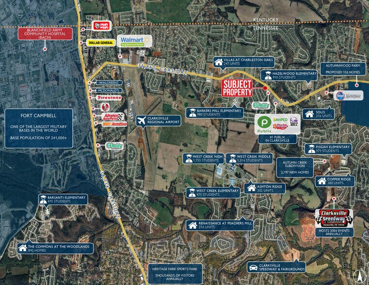 More Photos Of 1462 Tiny Town rd, Clarksville Fast Food For Sale