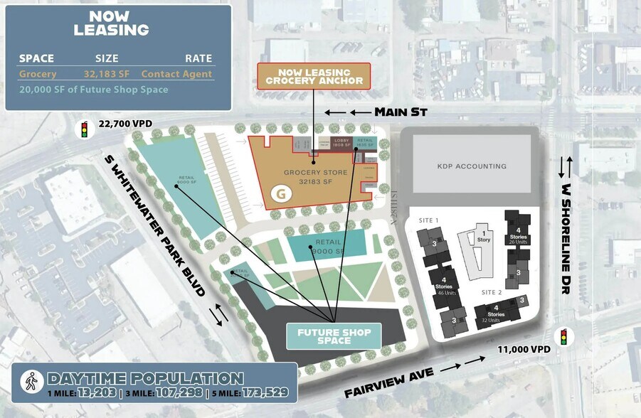 More Photos Of Whitewater Park Blvd @ Main, Boise Unknown For Lease