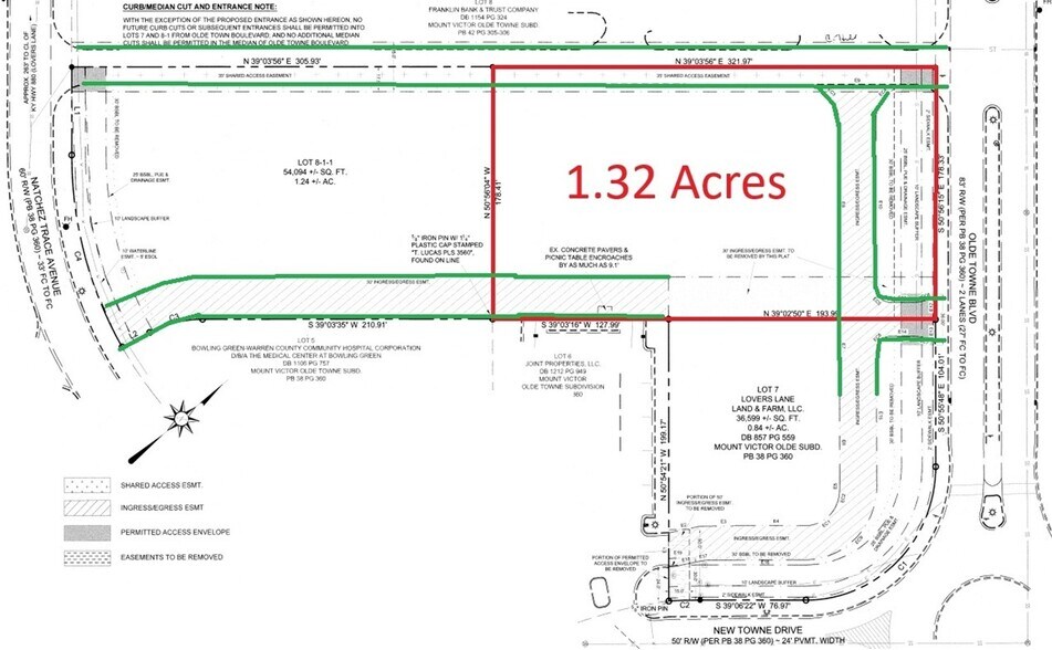 More Photos Of Lot 8-1 Mt. Victor Olde Towne, Bowling Green Land For Sale