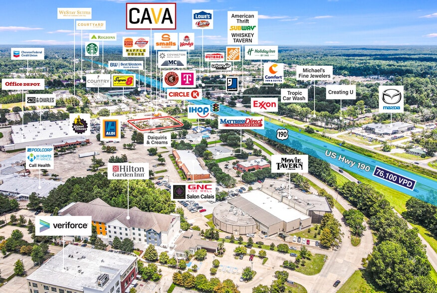 More Photos Of 401 N Highway 190, Covington Fast Food For Sale