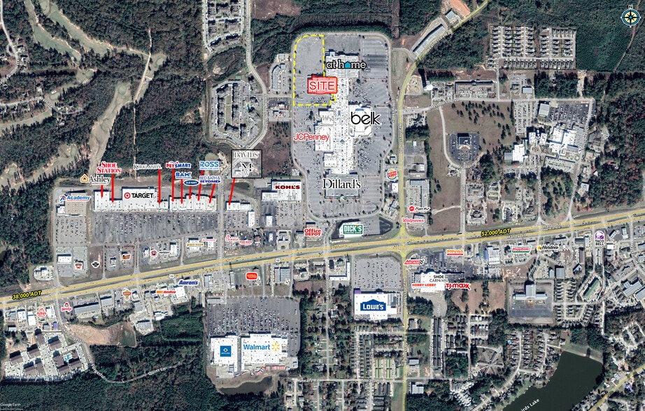 More Photos Of 1000 Turtle Creek Dr, Hattiesburg Department Store For Lease