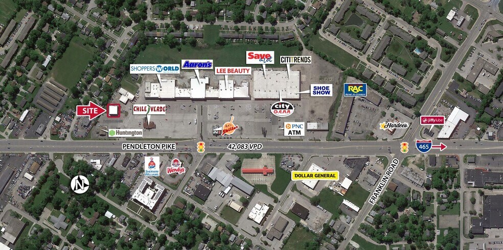 More Photos Of 8375 Pendleton Pike, Indianapolis Storefront For Lease