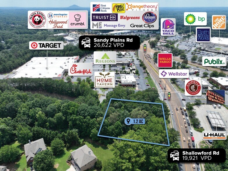 More Photos Of adj. to 3052 Shallowford Rd, Marietta Land For Sale