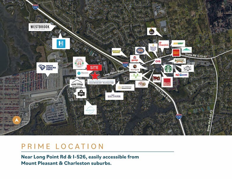 More Photos Of 537 Long Point Rd, Mount Pleasant Office For Lease