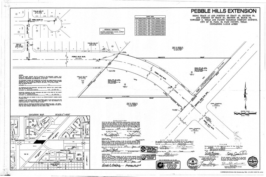 More Photos Of 12770 PEBBLE HILLS Dr, El Paso Land For Sale