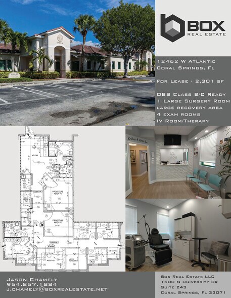 More Photos Of 12460-12468 W Atlantic Blvd, Coral Springs Medical For Lease