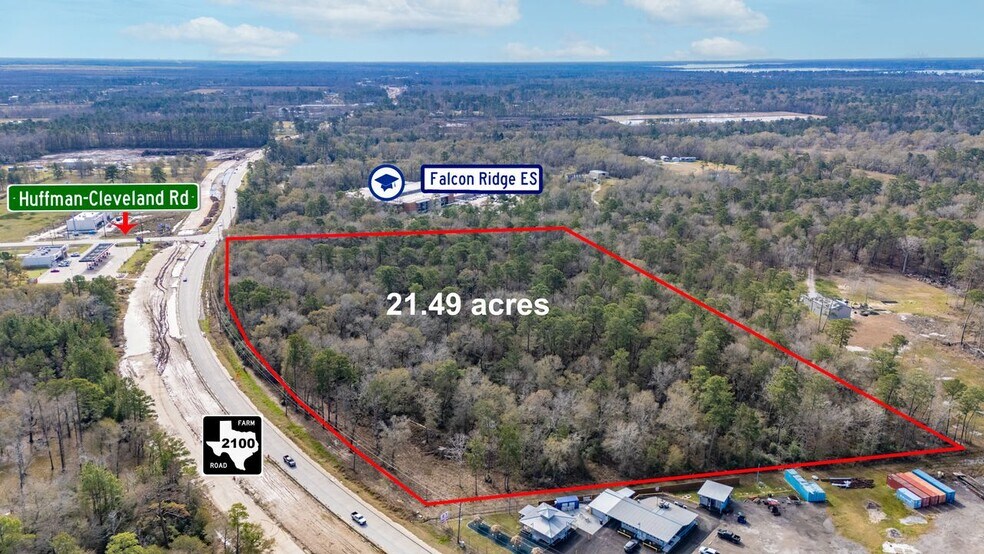 More Photos Of Fm 2100 & Huffman Cleveland Rd, Huffman Land For Sale