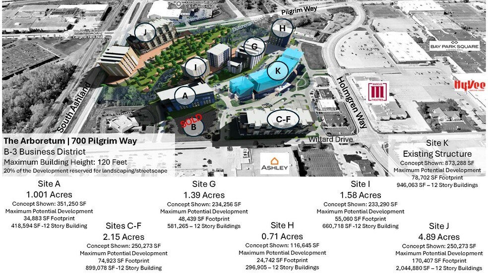 More Photos Of 700 Pilgrim Way, Ashwaubenon Land For Sale