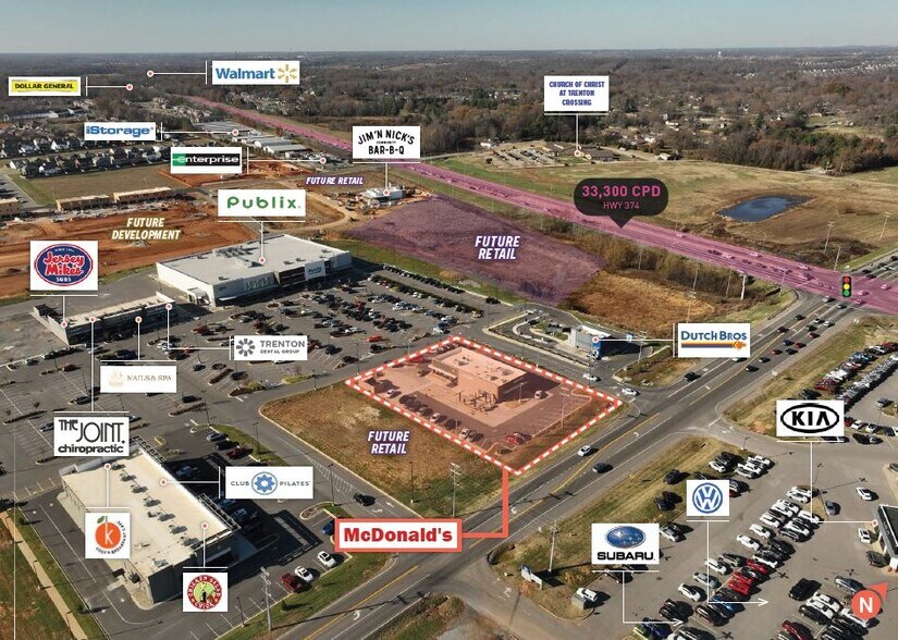 More Photos Of 2288 Trenton Rd, Clarksville Fast Food For Sale
