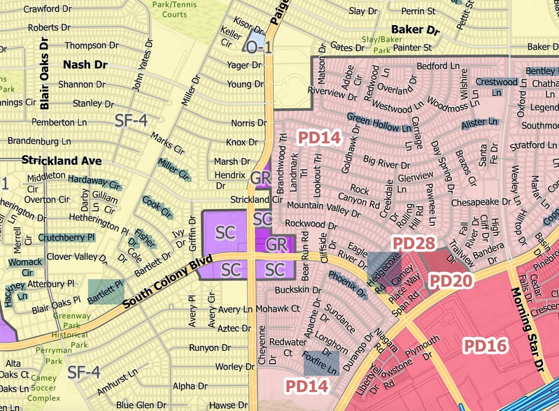 More Photos Of S Colony Blvd & Paige Rd, The Colony Land For Sale