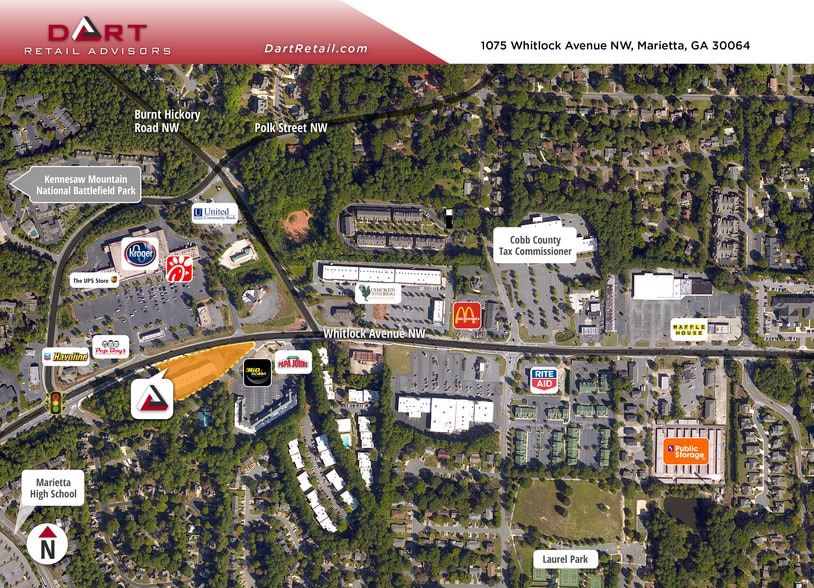 More Photos Of 1075 Whitlock Ave, Marietta General Retail For Lease