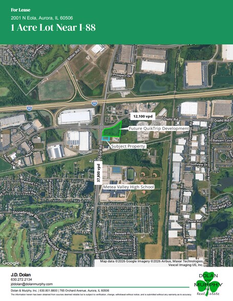 Primary Photo Of 2001 N Eola Rd, Aurora Land For Lease