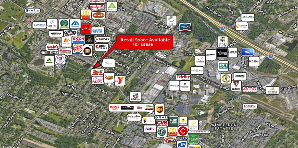 More Photos Of 8150 Perkins rd, Baton Rouge Freestanding For Lease