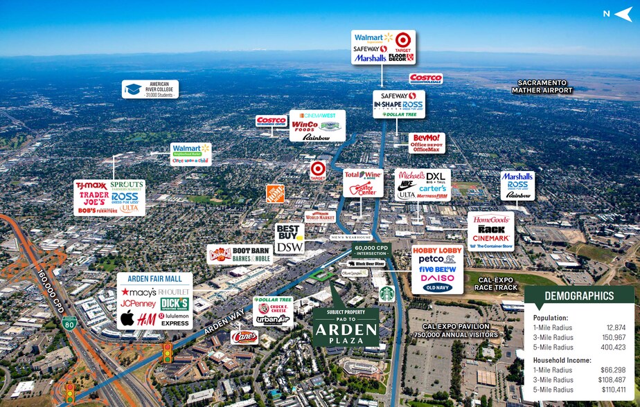 More Photos Of 1740 Arden Way, Sacramento General Retail For Sale