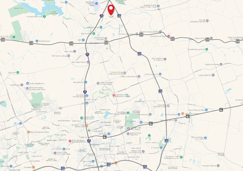 More Photos Of 2500 NE Inner Loop, Georgetown Unknown For Lease