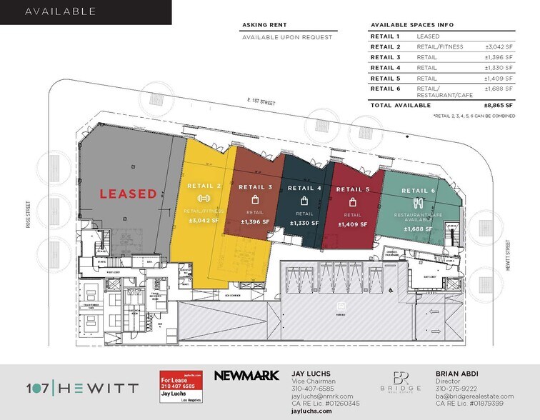 More Photos Of 107 S Hewitt St, Los Angeles Apartments For Lease