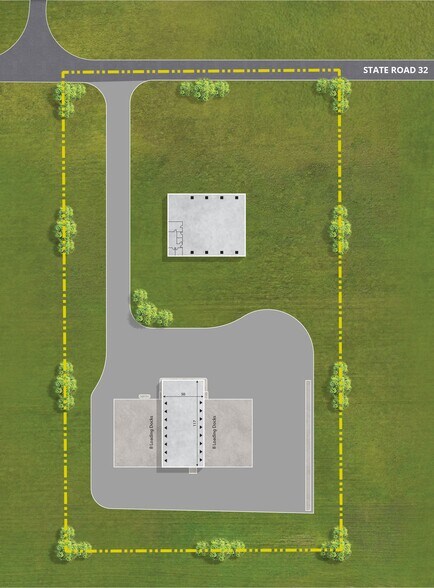 More Photos Of 5601 IN-32, Crawfordsville Truck Terminal For Sale