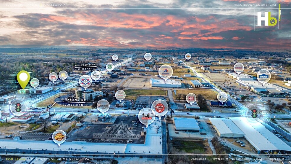 More Photos Of 3009 E Highland Dr, Jonesboro Unknown For Lease