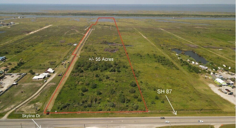 More Photos Of SH 87 hwy, Crystal Beach Land For Sale