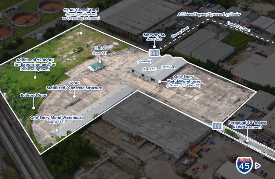 More Photos Of 4812 Gulf Fwy, Houston Warehouse For Sale