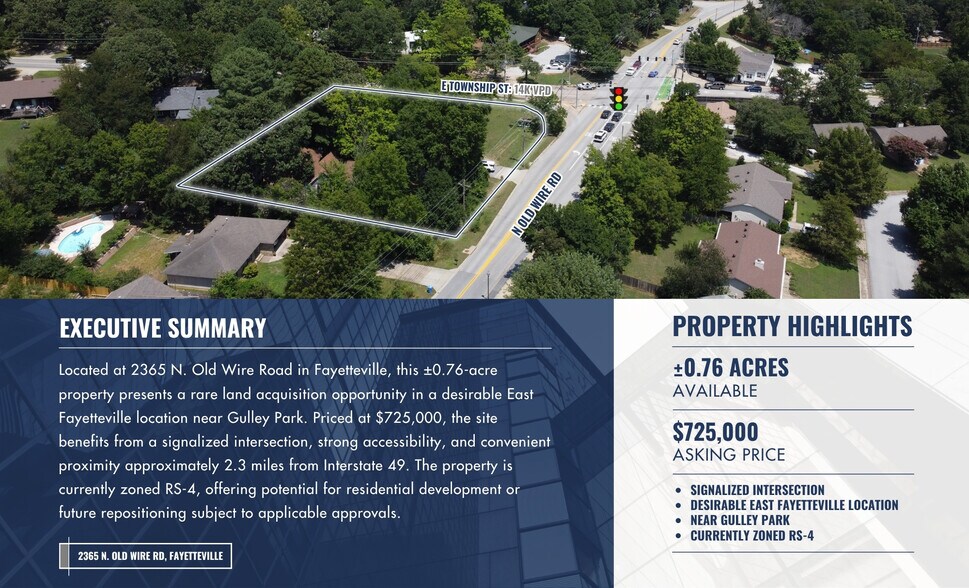 More Photos Of 2365 N Old Wire Rd, Fayetteville Land For Sale