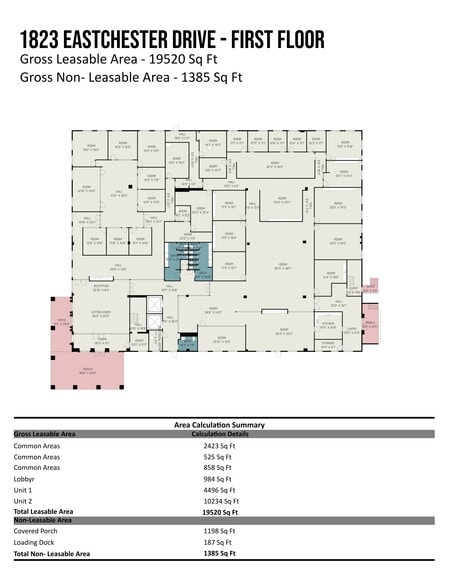 More Photos Of 1823 Eastchester Dr, High Point Office For Lease