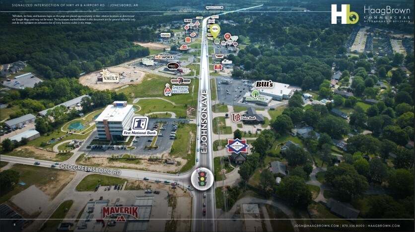 More Photos Of 1722 Airport Rd, Jonesboro Land For Lease