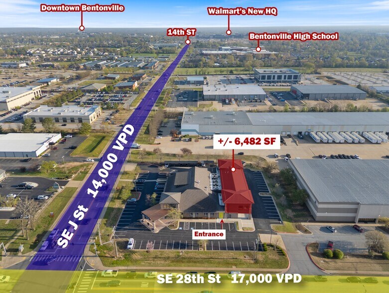 More Photos Of 2701 SE J St, Bentonville Loft Creative Space For Lease