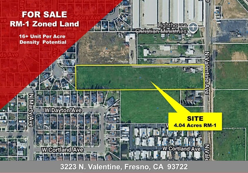 More Photos Of 3223 N Valentine Ave, Fresno Land For Sale