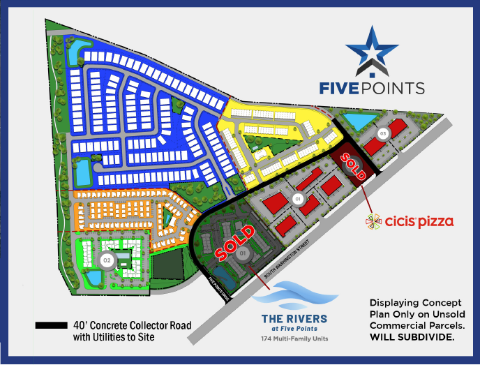 Primary Photo Of South Washington Street & Five Points Drive, Kaufman Land For Sale