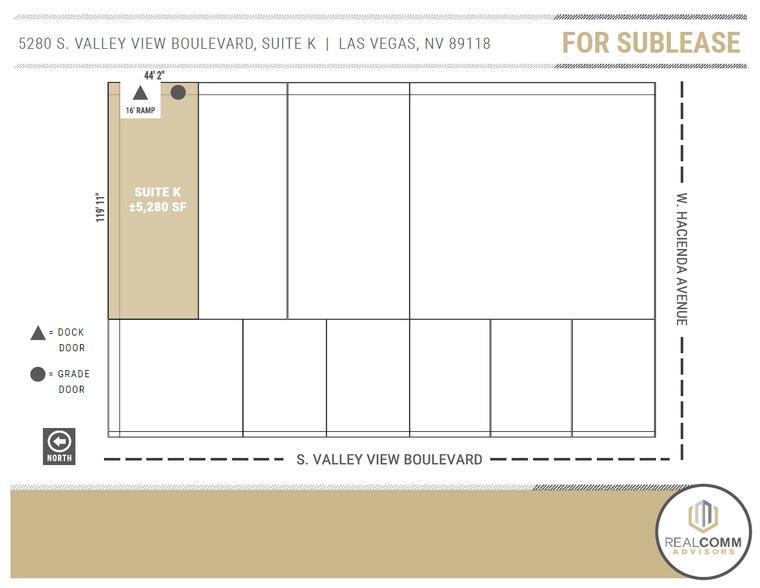 More Photos Of 5280 S Valley View Blvd, Las Vegas Warehouse For Lease