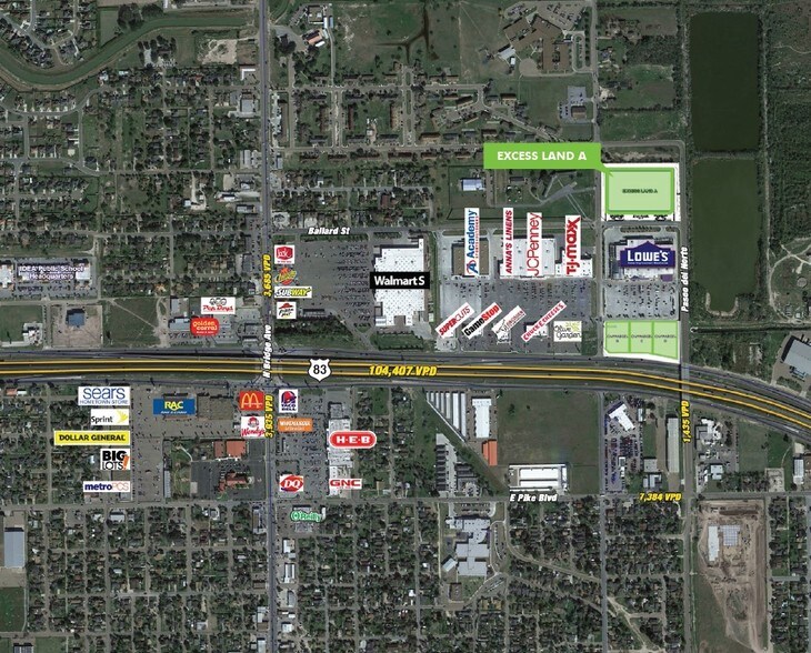 More Photos Of 1015 E Expressway 83, Weslaco Land For Sale