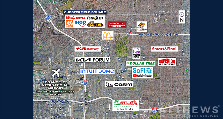 More Photos Of 3411 W Florence Ave, Los Angeles Service Station For Lease