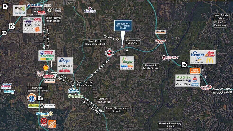 More Photos Of 4415 Front Nine Dr, Cumming Storefront Retail Office For Lease