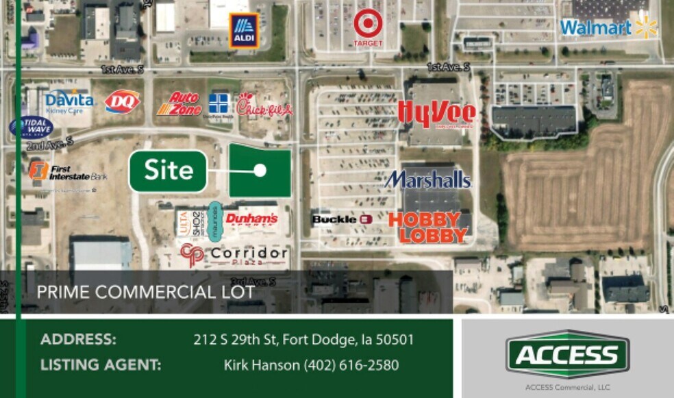 Primary Photo Of 212 S 29th St, Fort Dodge Land For Lease