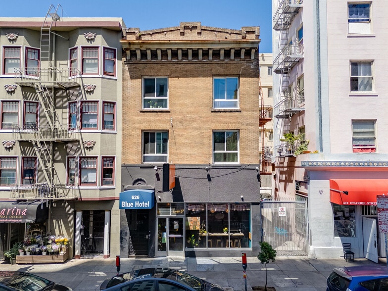 Primary Photo Of 626 O'Farrell St, San Francisco Hotel For Sale