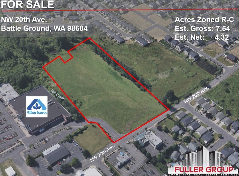 Primary Photo Of NW 20th Ave @ W Main St, Battle Ground Land For Sale
