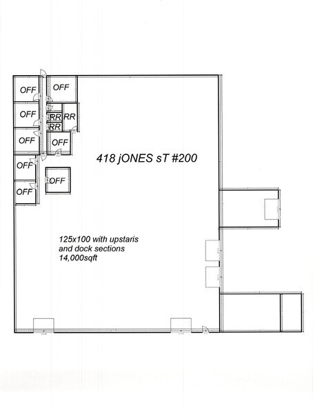 More Photos Of 418 E Jones St, Lewisville Warehouse For Lease