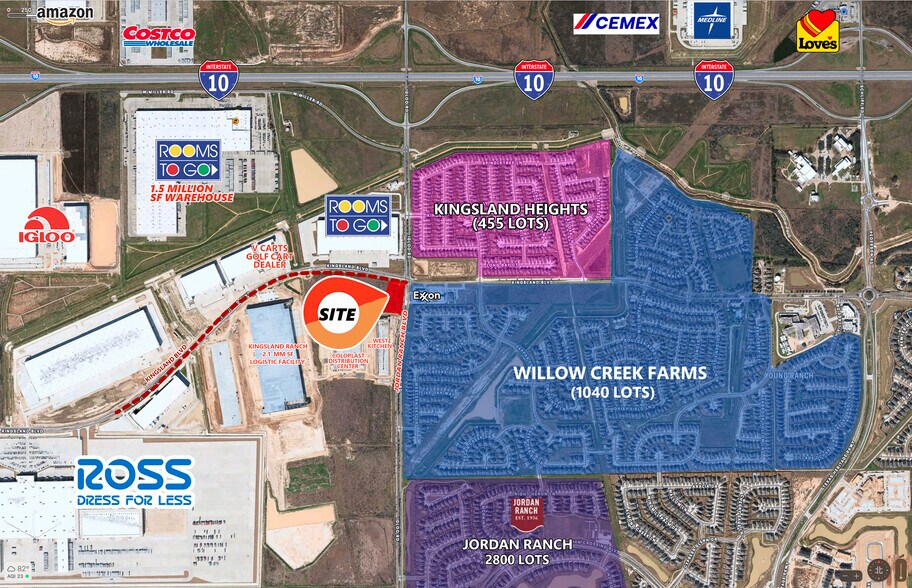 More Photos Of 30625 Kingsland Blvd, Brookshire Storefront For Lease