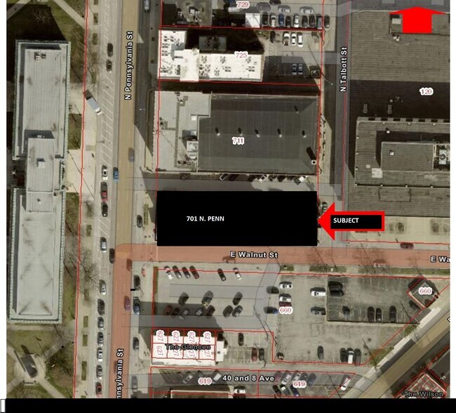 Primary Photo Of 701 N Pennsylvania St, Indianapolis Land For Sale