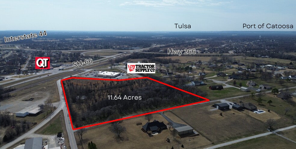 Primary Photo Of 8975 E 530 Rd, Claremore Land For Sale