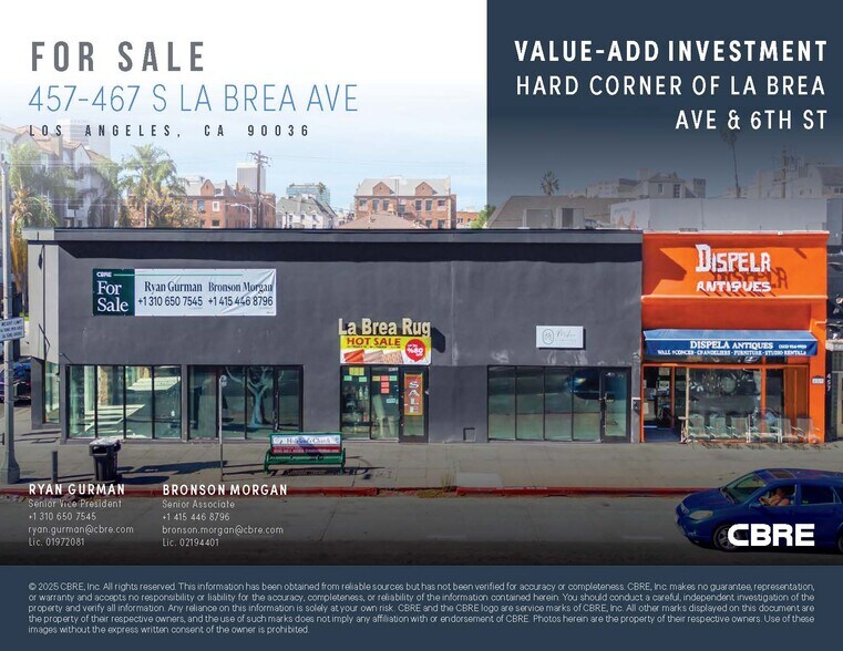 More Photos Of 463-467 S La Brea Ave, Los Angeles Storefront Retail Office For Sale