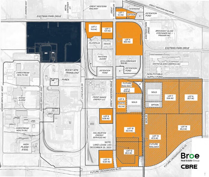 1 Eastman Park Rd, Windsor, CO 80550 Land For Lease