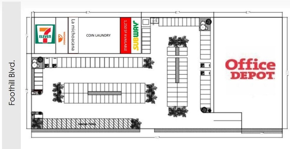 More Photos Of 12900-12902 Foothill Blvd, Sylmar Storefront For Lease