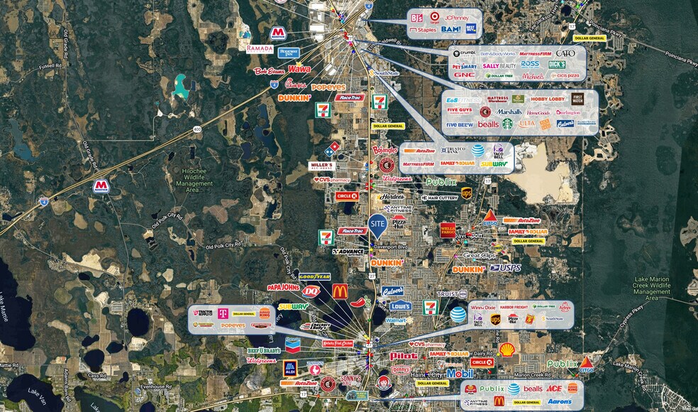 More Photos Of NEC Hwy. 27 & Davenport Blvd., Davenport Land For Sale