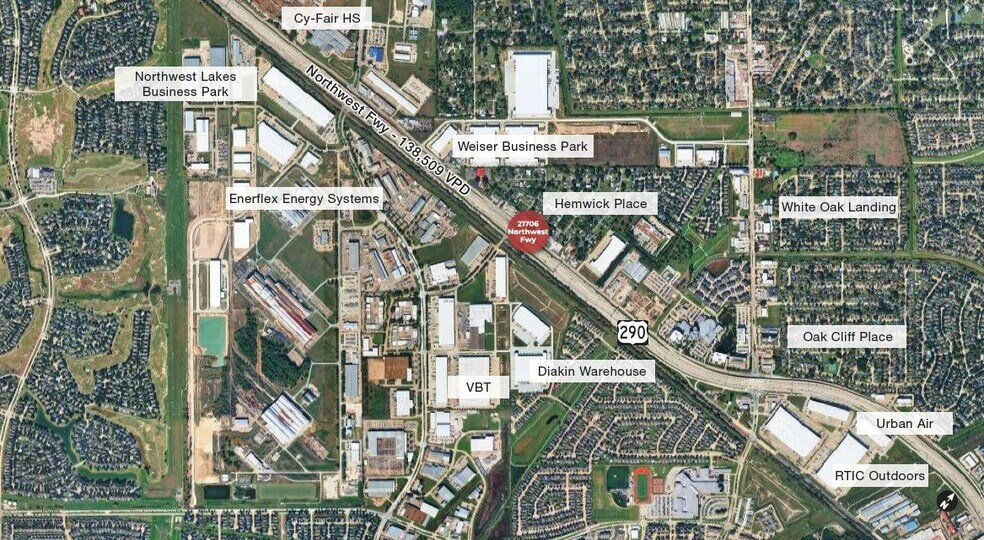 More Photos Of 21706 Northwest Fwy, Cypress Warehouse For Sale