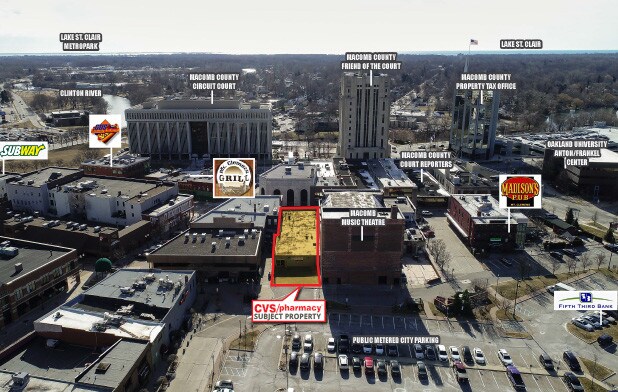 More Photos Of 35 N Walnut St, Mount Clemens Drugstore For Lease